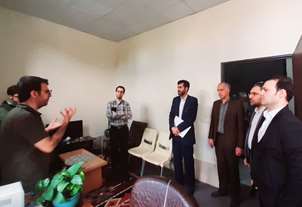  بازدید رئیس اداره کل صنعت، معدن و تجارت استان قم از فناوران مرکز رشد